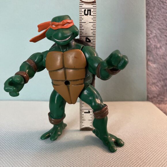 Teenage Mutant Ninja Turtles Michelangelo Action Figure Toy TMNT Vintage 2002 - Picture 9 of 9